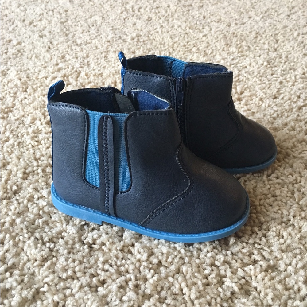 Rugged Bear zippered toddler boots